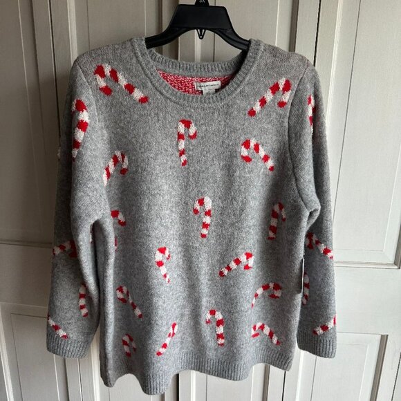 NWT Cupcakes and Cashmere Holiday Motive Sweater Plus Size 2X - Picture 3 of 4